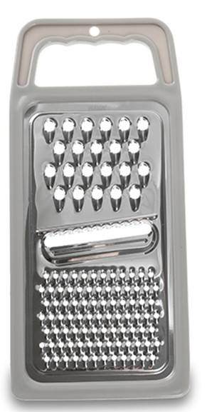 NAVA ΤΡΙΦΤΗΣ NAVA ΑΝΟΞΕΙΔΩΤΟΣ ΧΕΙΡΟΣ ΓΚΡΙ 24.8X11.2X0.8CM