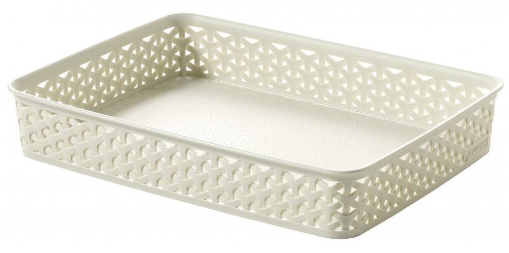 ΚΑΛΑΘΙ CURVER MYSTYLE ΠΛΑΣΤΙΚΟ ΛΕΥΚΟ 36X26X6CM