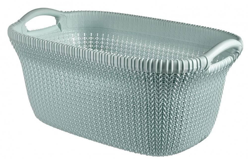 ΚΑΛΑΘΙ ΡΟΥΧΩΝ CURVER KNIT ΠΛΑΣΤΙΚΟ ΓΑΛΑΖΙΟ 40L 60X39X27CM