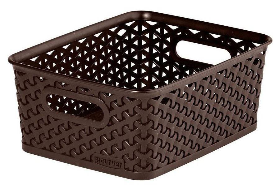 ΚΟΥΤΙ CURVER MYSTYLE ΠΛΑΣΤΙΚΟ ΚΑΦΕ 35,5X29,6X13,3CM CURVER