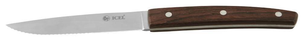 ΜΑΧΑΙΡΙ ΚΡΕΑΤΟΣ ICEL STEAK ΞΥΛΟ ΟΔΟΝΤΩΤΟ 23CM