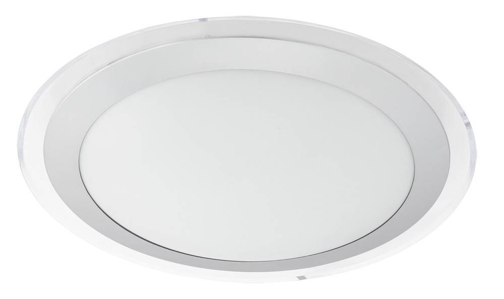 EGLO ΦΩΤΙΣΤΙΚΟ ΟΡΟΦΗΣ EGLO COMPETA 1 95677 ΜΕΤΑΛΛΟ/ΠΛΑΣΤΙΚΟ ΛΕΥΚΟ/ΑΣΗΜΙ/ΔΙΑΦΑΝΕΣ 3.5X33.5CM