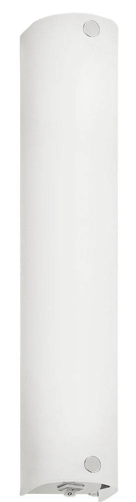 ΦΩΤΙΣΤΙΚΟ ΕΠΙΤΟΙΧΙΟ EGLO MONO 85338 ΜΕΤΑΛΛΟ/ΓΥΑΛΙ ΛΕΥΚΟ 34X7X6.5CM