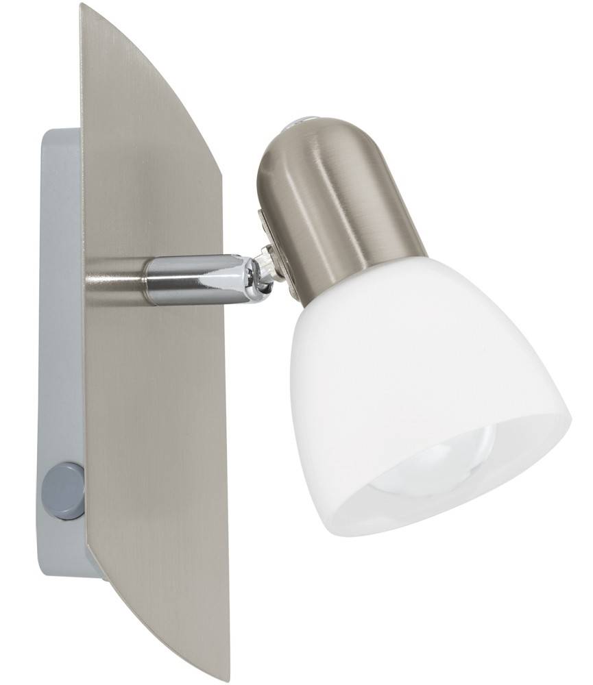 ΦΩΤΙΣΤΙΚΟ ΕΠΙΤΟΙΧΙΟ EGLO ENEA 90982 ΜΕΤΑΛΛΟ/ΓΥΑΛΙ ΓΚΡΙ/ΑΣΗΜΙ/ΛΕΥΚΟ 19X7CM EGLO