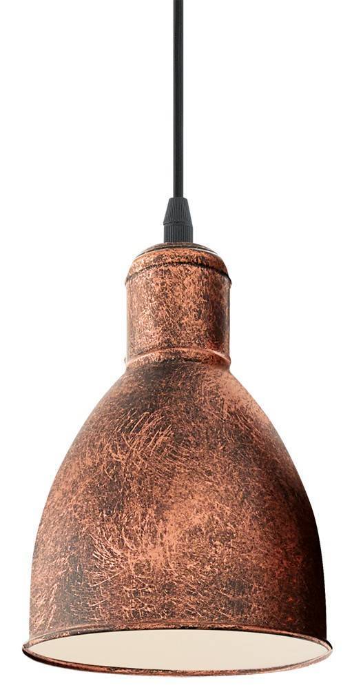 ΦΩΤΙΣΤΙΚΟ ΟΡΟΦΗΣ EGLO PRIDDY 1 49492 ΜΕΤΑΛΛΙΚΟ ΚΑΦΕ/BRONZE 110X15.5CM EGLO