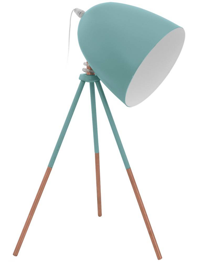 EGLO ΦΩΤΙΣΤΙΚΟ ΕΠΙΤΡΑΠΕΖΙΟ EGLO DUNDEE 49337 ΜΕΤΑΛΛΙΚΟ ΠΡΑΣΙΝΟ ΤΗΣ ΜΕΝΤΑΣ (29X29X44CM)