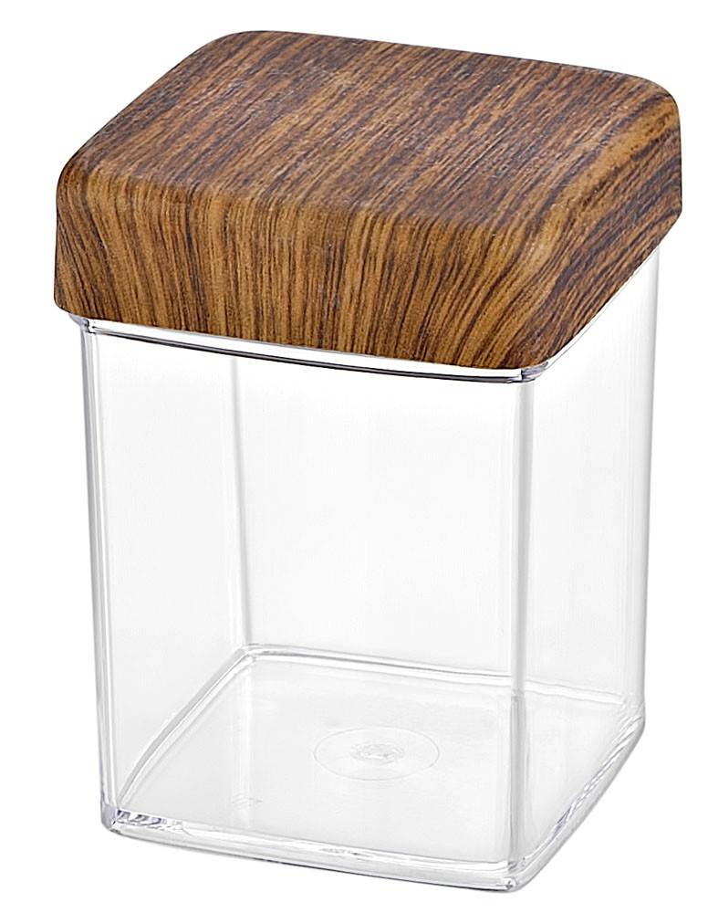 ΒΑΖΟ ΑΠΟΘΗΚΕΥΣΗΣ EVELIN ΤΕΤΡΑΓΩΝΟ (630ML) EVELIN