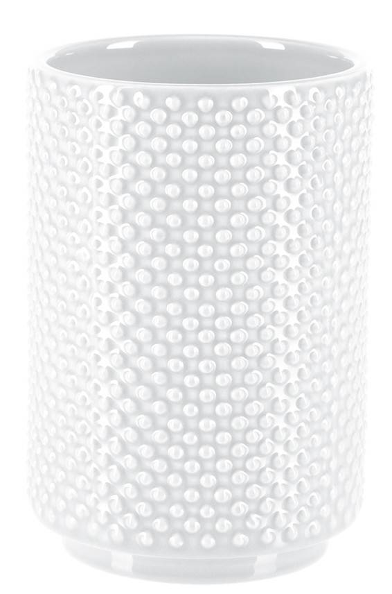 ΠΟΤΗΡΟΘΗΚΗ SPIRELLA MERO ΚΕΡΑΜΙΚΟ ΛΕΥΚΟ (8Χ12CM) SPIRELLA