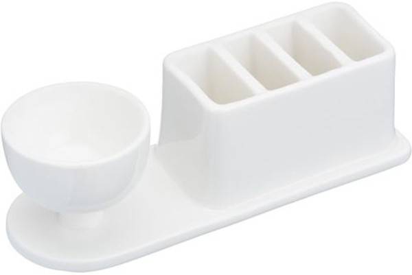 KITCHEN CRAFT ΑΥΓΟΘΗΚΗ KITCHEN CRAFT ΠΟΡΣΕΛΑΝΗ ΛΕΥΚΟ 14.4X5X4.5CM