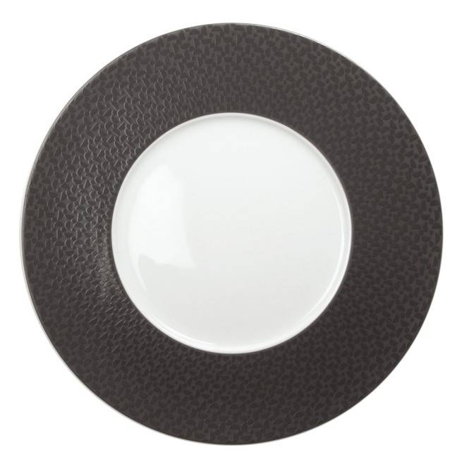 ΠΙΑΤΟ ΡΗΧΟ SECRET DE GOURMET DΕΜΙ LUΝΕ ΠΟΡΣΕΛΑΝΗ ΜΑΥΡΟ 27CM