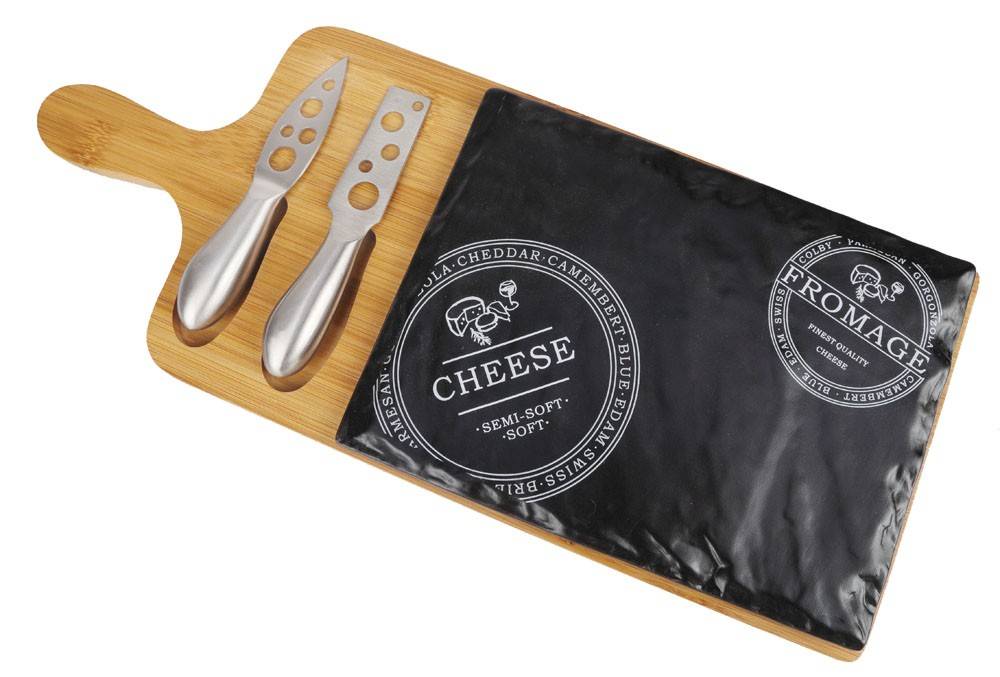 ΕΠΙΦΑΝΕΙΑ ΚΟΠΗΣ ΤΥΡΙΩΝ CRYSPO TRIO PLATEAU 7725 ΞΥΛΟ/ΣΚΛΗΡΗ ΠΟΡΣΕΛΑΝΗ 41Χ17CM CRYSPO TRIO