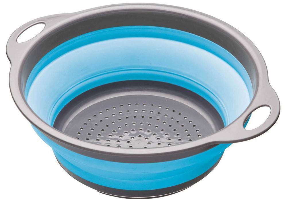 ΣΟΥΡΩΤΗΡΙ KITCHEN CRAFT ΠΛΑΣΤΙΚΟ ΠΤΥΣΣΟΜΕΝΟ ΜΠΛΕ 2,8LT 24Χ10CM