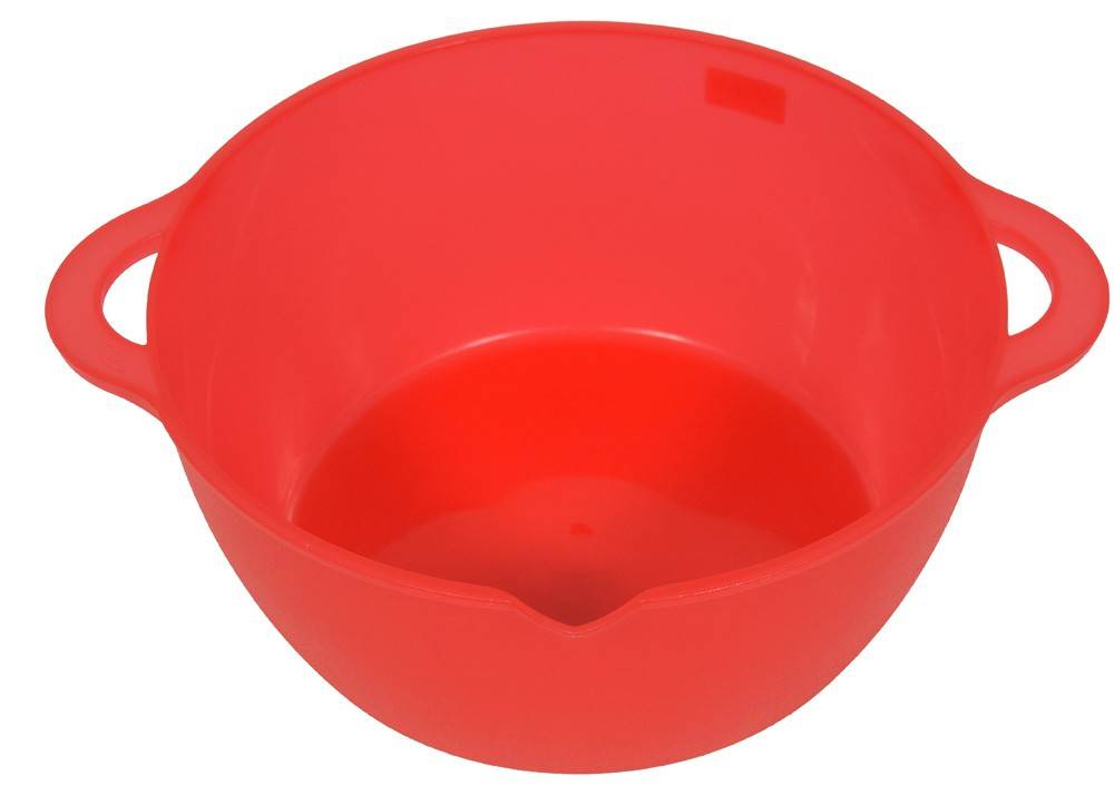 TEST ΜΠΩΛ ΖΑΧΑΡΟΠΛΑΣΤΙΚΗΣ TEST LE CHEF ΠΛΑΣΤΙΚΟ ΚΟΚΚΙΝΟ 3LT 27X12CM