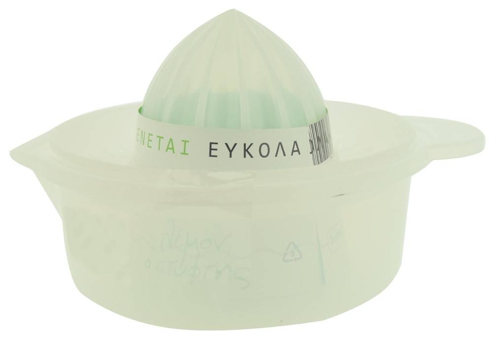 ΛΕΜΟΝΟΣΤΥΦΤΗΣ TEST ΠΛΑΣΤΙΚΟ ΛΕΥΚΟ 240ML 11X7CM