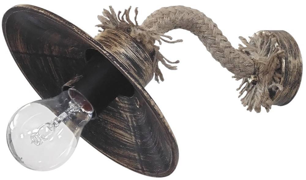 HERONIA LIGHTING ΦΩΤΙΣΤΙΚΟ ΕΠΙΤΟΙΧΙΟ HERONIA LIGHTING UT-160 AP ΣΧΟΙΝΙ/ΜΕΤΑΛΛΟ BRONZE/ΜΠΕΖ 18X25X18.5CM