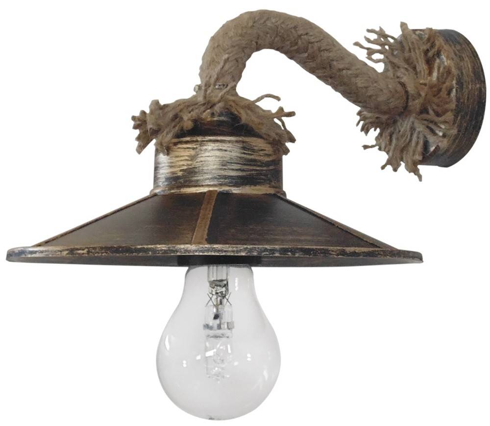 HERONIA LIGHTING ΦΩΤΙΣΤΙΚΟ ΕΠΙΤΟΙΧΙΟ HERONIA LIGHTING UT-161 AP ΣΧΟΙΝΙ/ΜΕΤΑΛΛΟ BRONZE/ΜΠΕΖ 13X23X18.5CM
