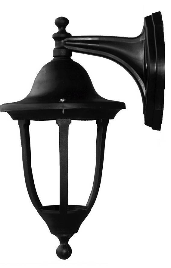 ΦΩΤΙΣΤΙΚΟ ΕΞΩΤΕΡΙΚΟΥ ΧΩΡΟΥ HERONIA LIGHTING LP-501AN ΠΛΑΣΤΙΚΟ ΜΑΥΡΟ 32.5X21X16.5CM