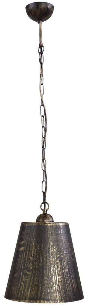 HERONIA LIGHTING ΦΩΤΙΣΤΙΚΟ ΟΡΟΦΗΣ HERONIA LIGHTING FUN-03 CHAIN 1/L ΜΕΤΑΛΛΙΚΟ/ΠΛΑΣΤΙΚΟ BRONZE 85X26CM