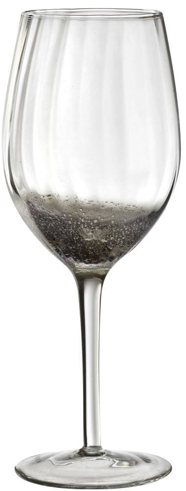 HOME FASHION ACCESSORIES ΠΟΤΗΡΙ ΝΕΡΟΥ HOME FASHION ACCESSORIES ILLUSION ΜΕ ΠΟΔΙ ΔΙΑΦΑΝΕΣ/ΓΚΡΙ 550ML