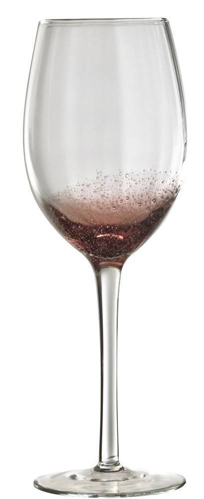 ΠΟΤΗΡΙ ΚΡΑΣΙΟΥ HOME FASHION ACCESSORIES ILLUSION ΜΕ ΠΟΔΙ ΔΙΑΦΑΝΕΣ/ΜΩΒ 325ML