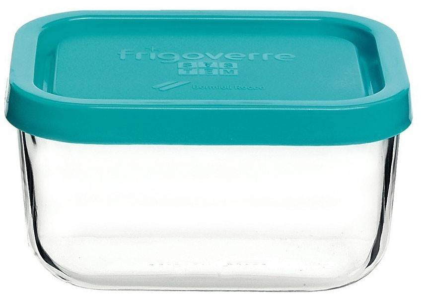 FRIGOVERRE ΔΟΧΕΙΟ ΦΑΓΗΤΟΥ FRIGOVERRE ΓΥΑΛΙΝΟ ΟΡΘΟΓΩΝΙΟ (400ML) 13X10CM
