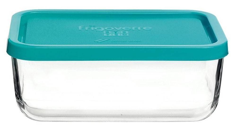 ΔΟΧΕΙΟ ΦΑΓΗΤΟΥ FRIGOVERRE ΓΥΑΛΙΝΟ ΟΡΘΟΓΩΝΙΟ 1100ML 21X13CM FRIGOVERRE