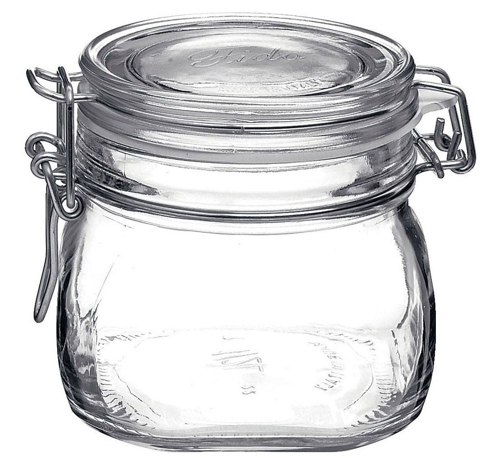 ΒΑΖΟ ΑΠΟΘΗΚΕΥΣΗΣ BORMIOLI ROCCO FIDO ΓΥΑΛΙΝΟ ΔΙΑΦΑΝΕΣ 500ML BORMIOLI ROCCO