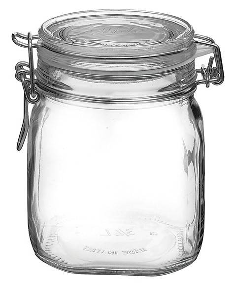 ΒΑΖΟ ΑΠΟΘΗΚΕΥΣΗΣ BORMIOLI ROCCO FIDO ΓΥΑΛΙΝΟ ΔΙΑΦΑΝΕΣ 750ML