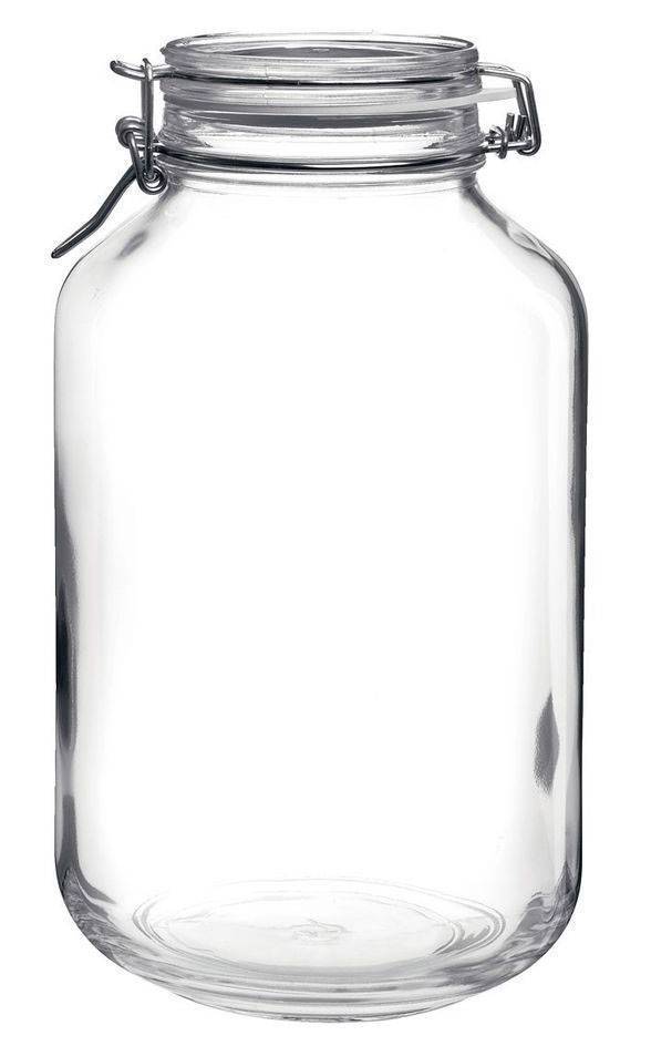 ΒΑΖΟ ΑΠΟΘΗΚΕΥΣΗΣ BORMIOLI ROCCO FIDO ΓΥΑΛΙΝΟ ΔΙΑΦΑΝΕΣ 4000ML BORMIOLI ROCCO