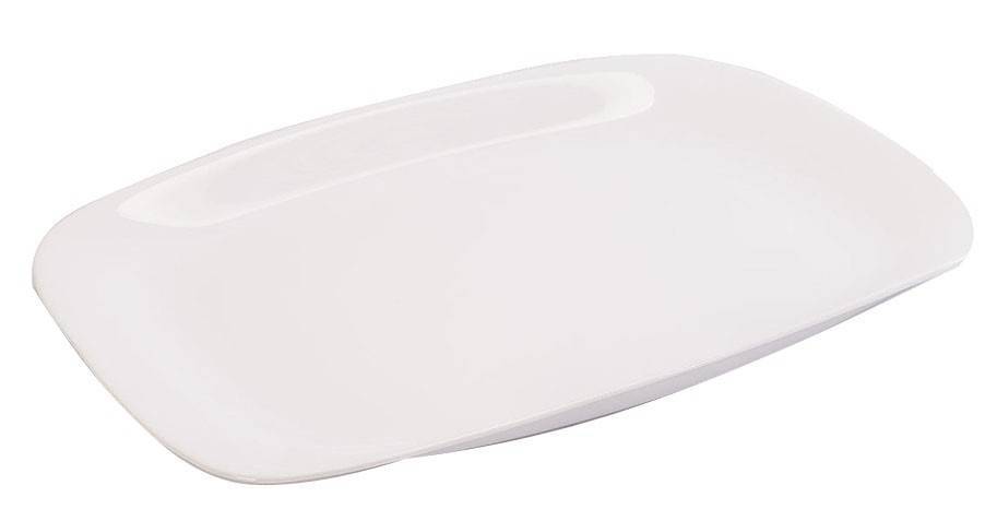 BORMIOLI ROCCO ΠΙΑΤΕΛΑ BORMIOLI ROCCO PARMA ΛΕΥΚΟ 24Χ34CM