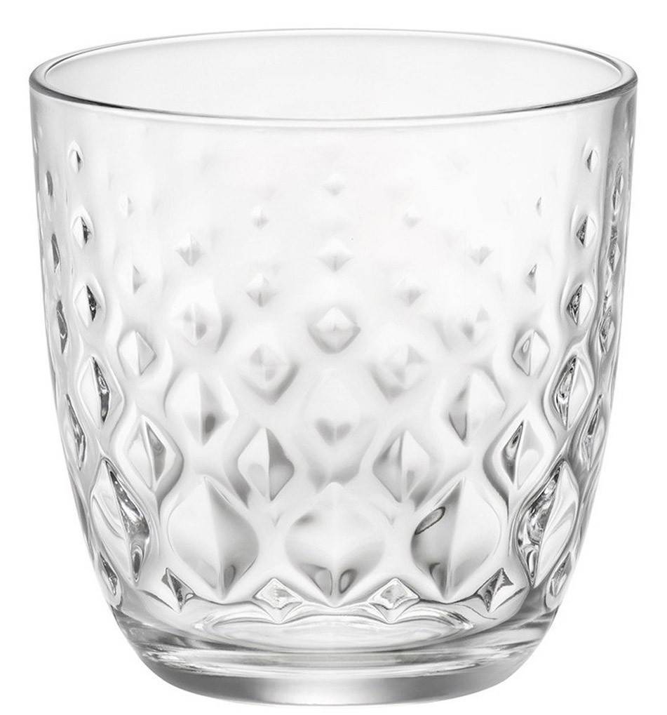 BORMIOLI ROCCO ΠΟΤΗΡΙ ΚΡΑΣΙΟΥ BORMIOLI ROCCO GLIT ΓΥΑΛΙ ΔΙΑΦΑΝΕΣ 295ML