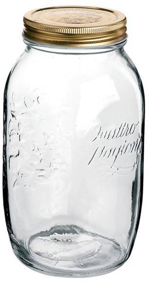 ΒΑΖΟ ΑΠΟΘΗΚΕΥΣΗΣ BORMIOLI ROCCO QUATRO STAGIONI ΓΥΑΛΙΝΟ ΔΙΑΦΑΝΕΣ 1500ML BORMIOLI ROCCO