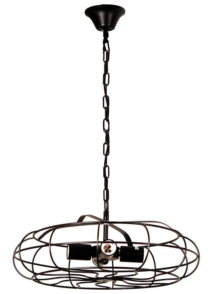ΦΩΤΙΣΤΙΚΟ ΟΡΟΦΗΣ ARLIGHT ELEGANT CL6081 ΣΤΡΟΓΓΥΛΟ ΑΠΟ ΜΕΤΑΛΛΟ ΜΑΥΡΟ 50X110CM ARLIGHT