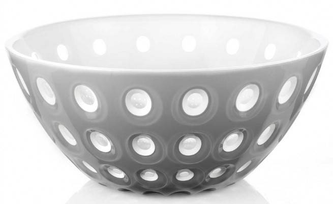 GUZZINI ΜΠΟΛ GUZZINI LΕ ΜURRΙΝΕ ΑΚΡΥΛΙΚΟ ΛΕΥΚΟ ΓΚΡΙ 25Χ11CM