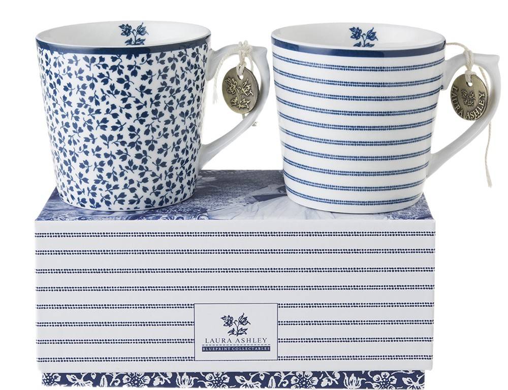 ΚΟΥΠΕΣ LAURA ASHLEY FLORIS AND CANDY STRIPE ΠΟΡΣΕΛΑΝΗ 2ΤΜΧ 220ML LAURA ASHLEY