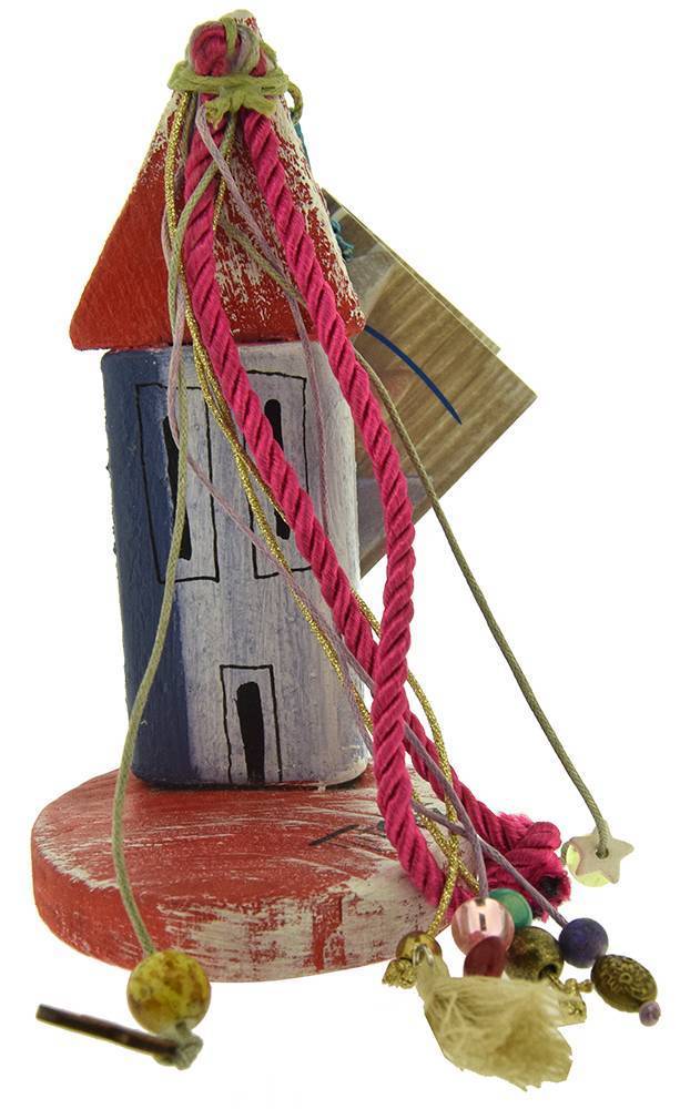 ΔΙΑΚΟΣΜΗΤΙΚΟ ΣΠΙΤΙ ΠΙΤΕΡΟΣ ΔΗΜΗΤΡΗΣ ΞΥΛΟΣΥΝΘΕΣΗ ΜΩΒ 6Χ6Χ12CM ΠΙΤΕΡΟΣ ΔΗΜΗΤΡΗΣ