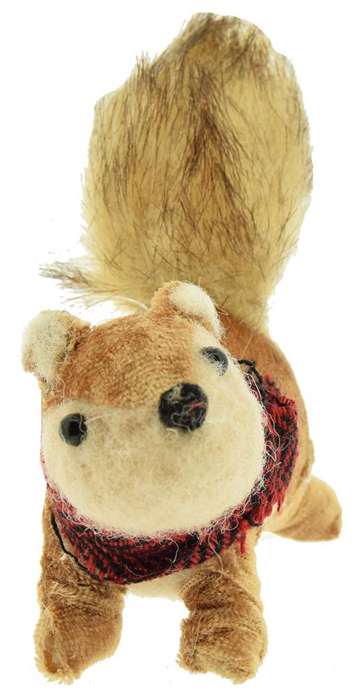 ΚΡΕΜΑΣΤΟ ΣΚΙΟΥΡΟΣ SIA ΥΦΑΣΜΑ ΚΑΦΕ 10Χ6Χ11CM CHRISTMAS COLLECTION