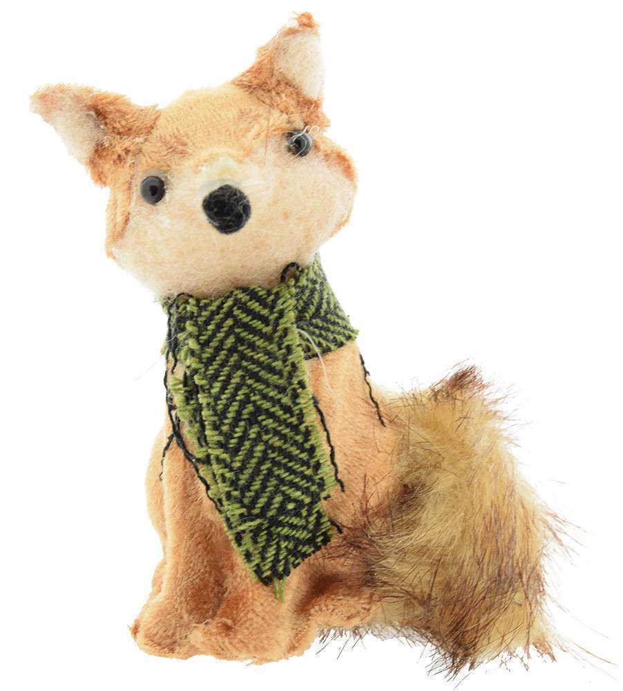 ΧΡΙΣΤΟΥΓΕΝΝΙΑΤΙΚΟ ΣΤΟΛΙΔΙ CHRISTMAS ΑΛΕΠΟΥ ΠΡΑΣΙΝΟ ΚΑΦΕ 4X11X8CM CHRISTMAS COLLECTION