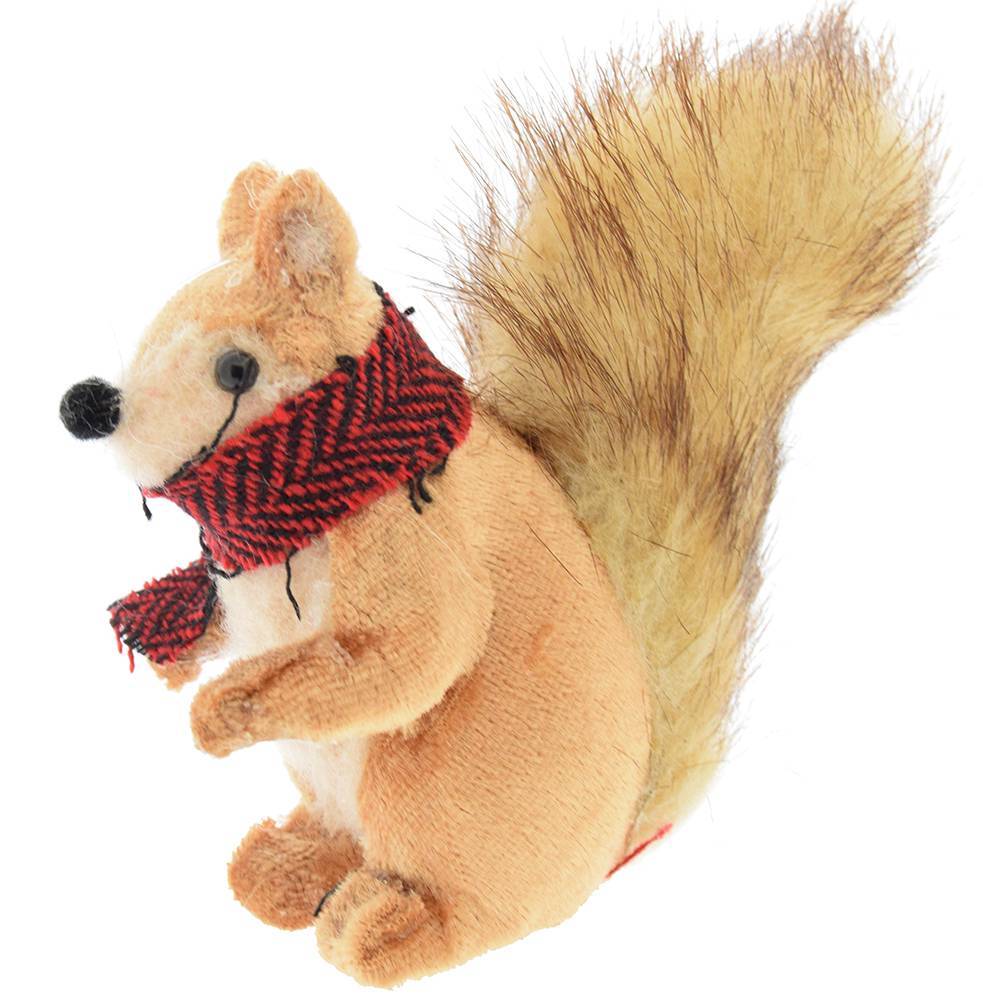 ΧΡΙΣΤΟΥΓΕΝΝΙΑΤΙΚΟ ΣΤΟΛΙΔΙ CHRISTMAS ΣΚΙΟΥΡΟΣ ΚΑΦΕ 4X11X8CM CHRISTMAS COLLECTION