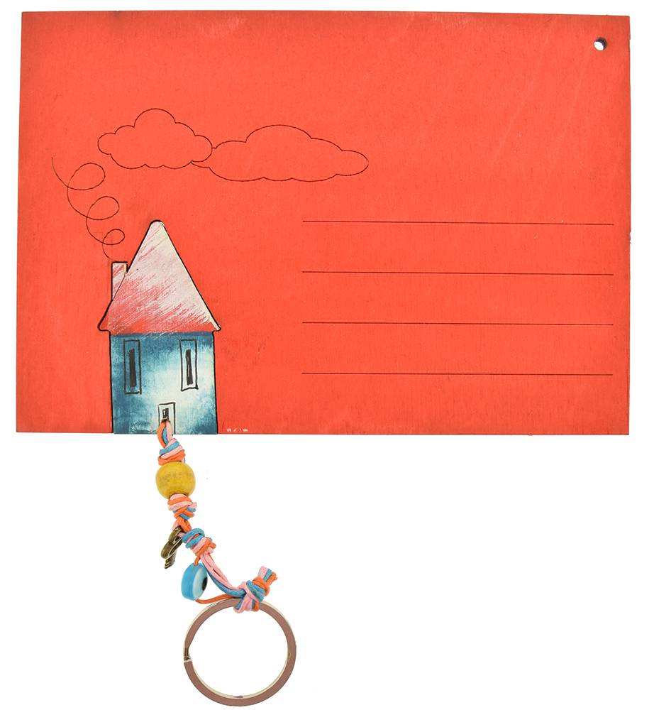 ΠΙΤΕΡΟΣ ΔΗΜΗΤΡΗΣ ΚΛΕΙΔΟΘΗΚΗ ΜΠΡΕΛΟΚ ΠΙΤΕΡΟΣ ΔΗΜΗΤΡΗΣ ΞΥΛΟΣΥΝΘΕΣΗ ΜΕ ΣΠΙΤΙ ΡΟΖ 16Χ11X0.5CM