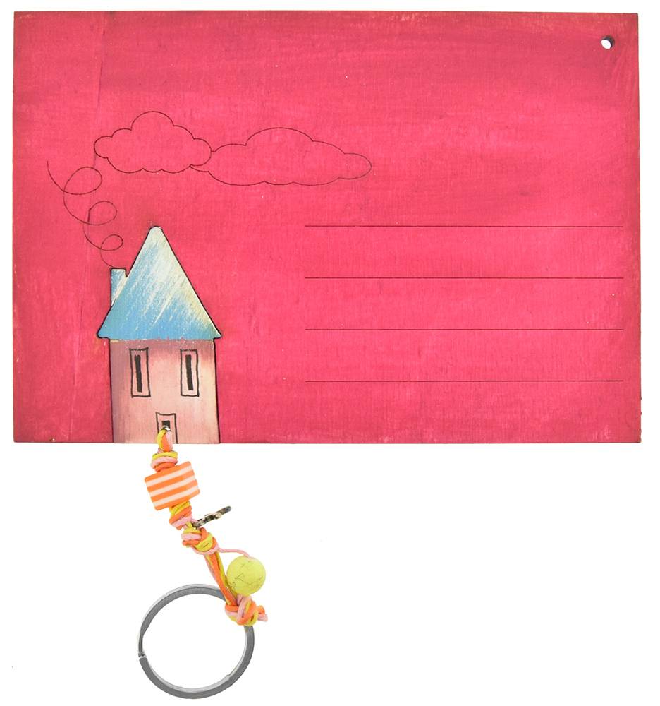 ΚΛΕΙΔΟΘΗΚΗ ΜΠΡΕΛΟΚ ΠΙΤΕΡΟΣ ΔΗΜΗΤΡΗΣ ΞΥΛΟΣΥΝΘΕΣΗ ΜΕ ΣΠΙΤΙ ΚΟΚΚΙΝΟ 16Χ11X0.5CM ΠΙΤΕΡΟΣ ΔΗΜΗΤΡΗΣ