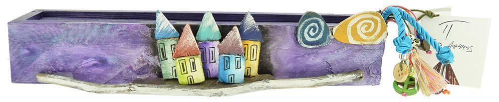 ΘΗΚΗ ΠΙΤΕΡΟΣ ΔΗΜΗΤΡΗΣ ΞΥΛΟΣΥΝΘΕΣΗ ΜΩΒ ΜΕ ΠΟΛΥΧΡΩΜΑ ΣΠΙΤΙΑ 3.5Χ3.5X21CM ΠΙΤΕΡΟΣ ΔΗΜΗΤΡΗΣ