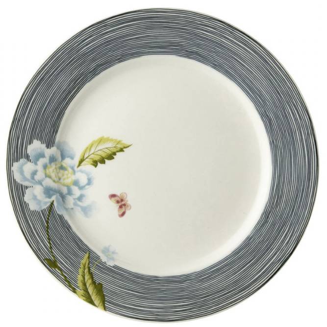 ΠΙΑΤΟ ΡΗΧΟ LAURA ASHLEY HERITAGE MIDNIGHT PINSTRIPE UNI ΠΟΡΣΕΛΑΝΗ 26CM