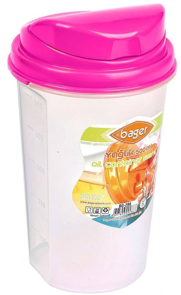 ΔΟΧΕΙΟ ΡΟΗΣ ΛΑΔΙΟΥ CHIOS HELLAS ΠΛΑΣΤΙΚΟ ΦΟΥΞΙΑ (500ML)