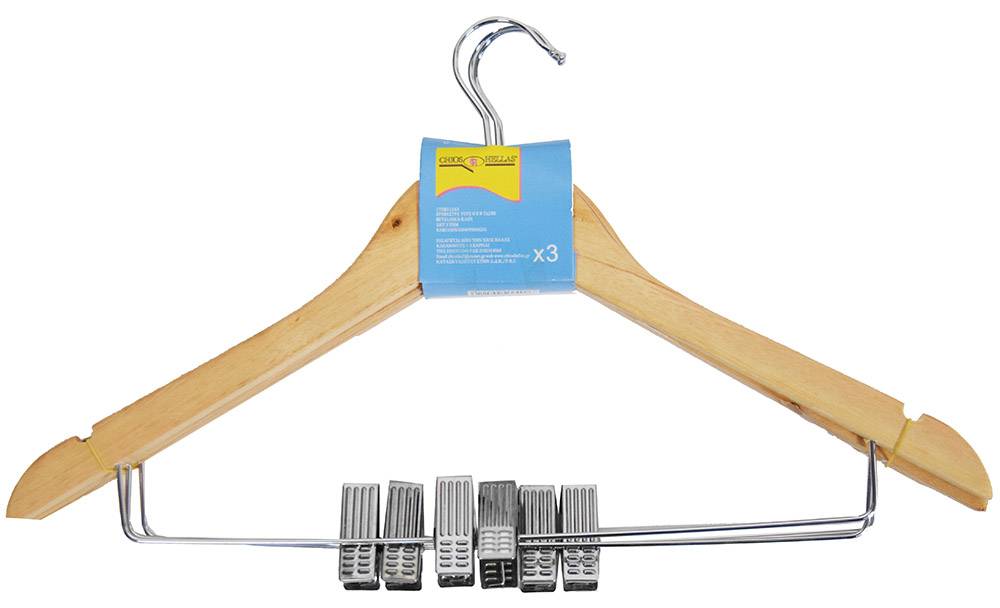 ΚΡΕΜΑΣΤΡΑ ΡΟΥΧΩΝ CHIOS HELLAS ΞΥΛΙΝΗ ΜΕ ΜΕΤΑΛΛΙΚΑ ΚΛΙΠ 3TMX 44Χ23Χ1,2CM CHIOS HELLAS