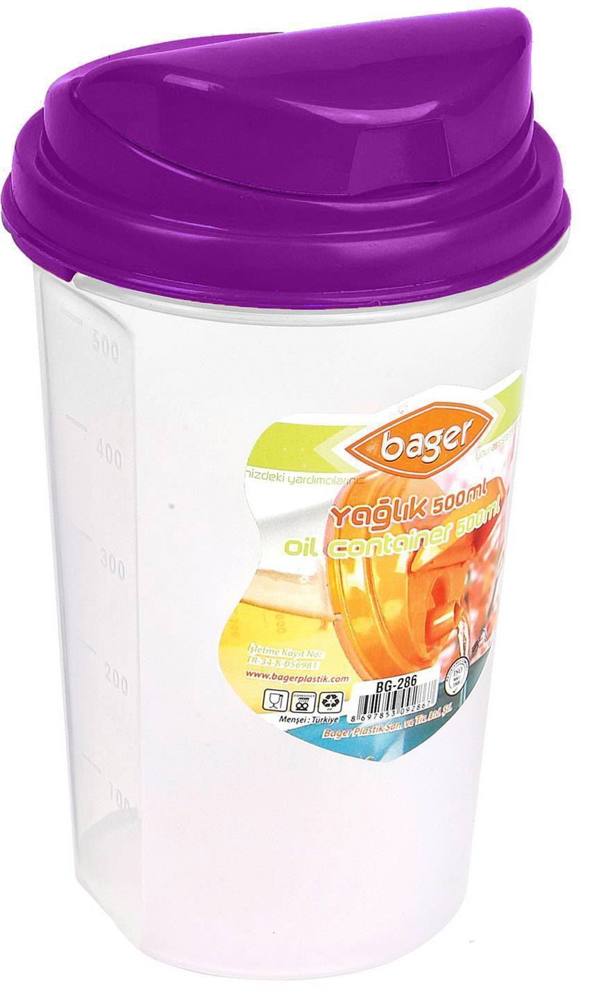 ΔΟΧΕΙΟ ΡΟΗΣ ΛΑΔΙΟΥ CHIOS HELLAS ΠΛΑΣΤΙΚΟ ΜΩΒ (500ML)