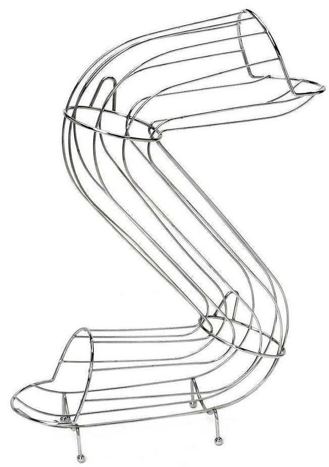 ΦΡΟΥΤΙΕΡΑ ESPIEL ΜΕΤΑΛΛΟ ΑΣΗΜΙ 35Χ16,5Χ50CM ESPIEL
