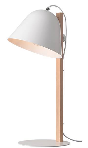 ACA ΦΩΤΙΣΤΙΚΟ ΕΠΙΤΡΑΠΕΖΙΟ ACA GN461TWW ΜΕΤΑΛΛΟ ΞΥΛΟ ΛΕΥΚΟ 1ΧΕ27 27,5X22ΧΗ59CM