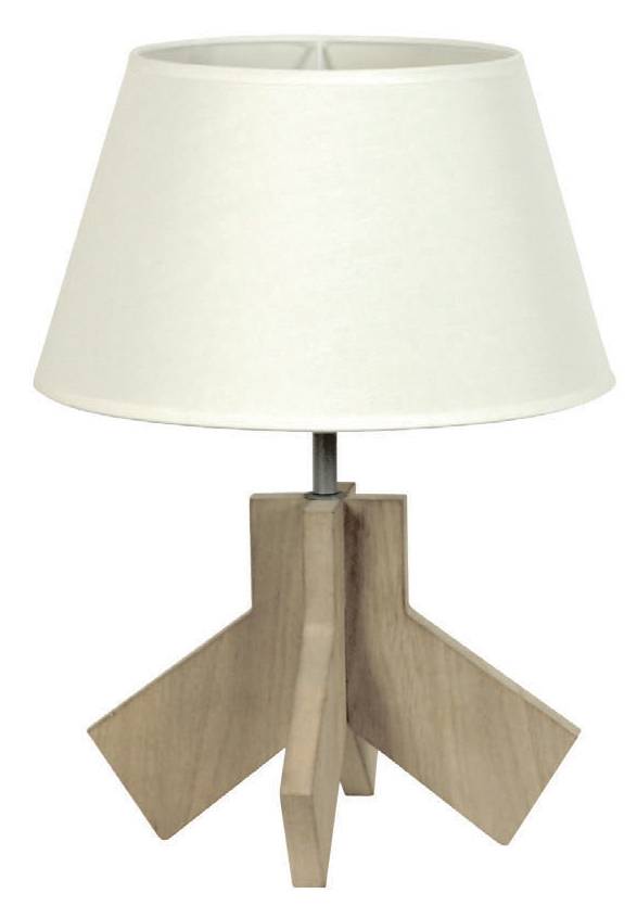 ΦΩΤΙΣΤΙΚΟ ΕΠΙΤΡΑΠΕΖΙΟ GALLIS WOOD FIESTA Ε14 ΞΥΛΟ KAI ΚΑΠΕΛΟ 38Χ45Χ26CM GALLIS