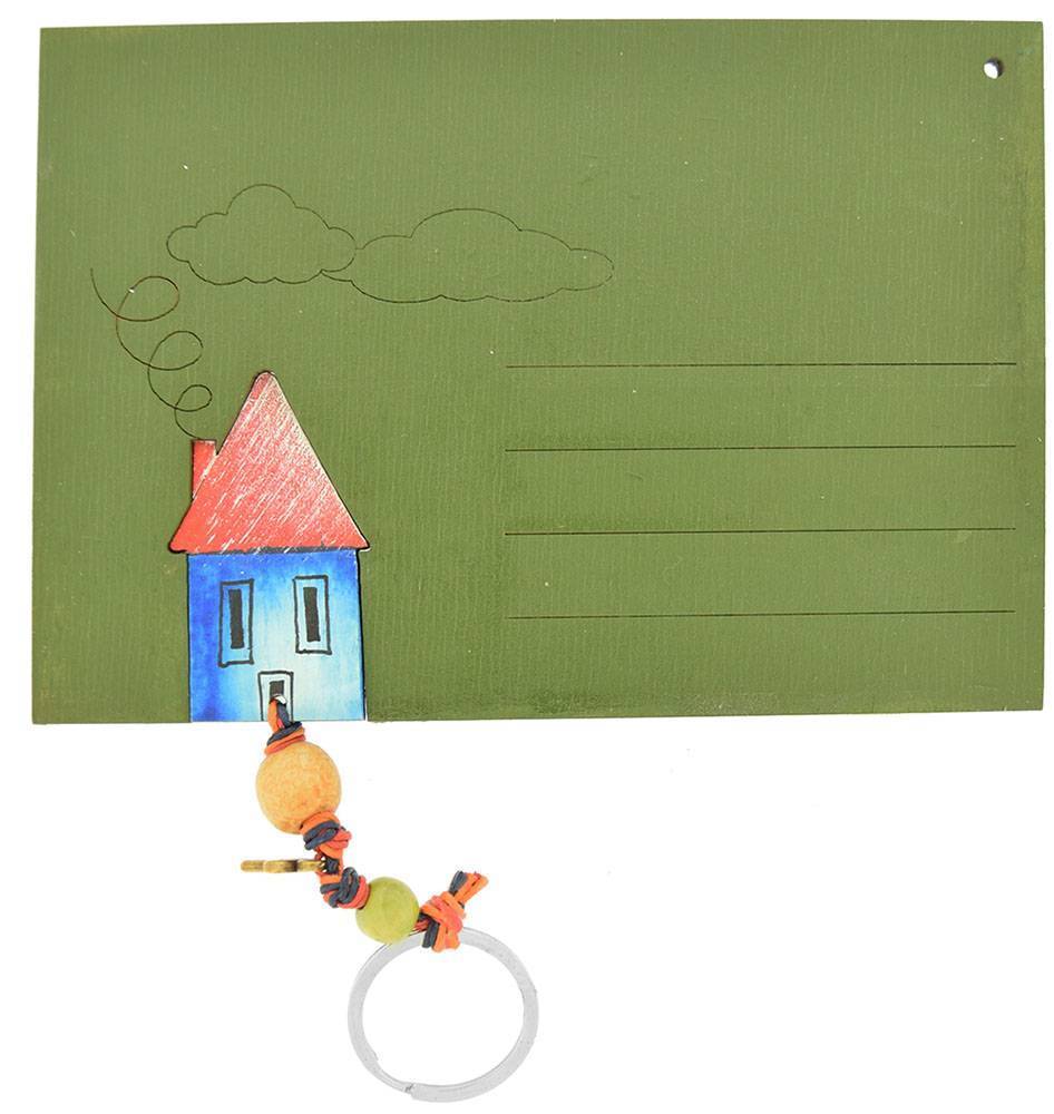 ΠΙΤΕΡΟΣ ΔΗΜΗΤΡΗΣ ΚΛΕΙΔΟΘΗΚΗ ΜΠΡΕΛΟΚ ΠΙΤΕΡΟΣ ΔΗΜΗΤΡΗΣ ΞΥΛΟΣΥΝΘΕΣΗ ΜΕ ΣΠΙΤΙ ΠΡΑΣΙΝΟ 16Χ11X0.5CM